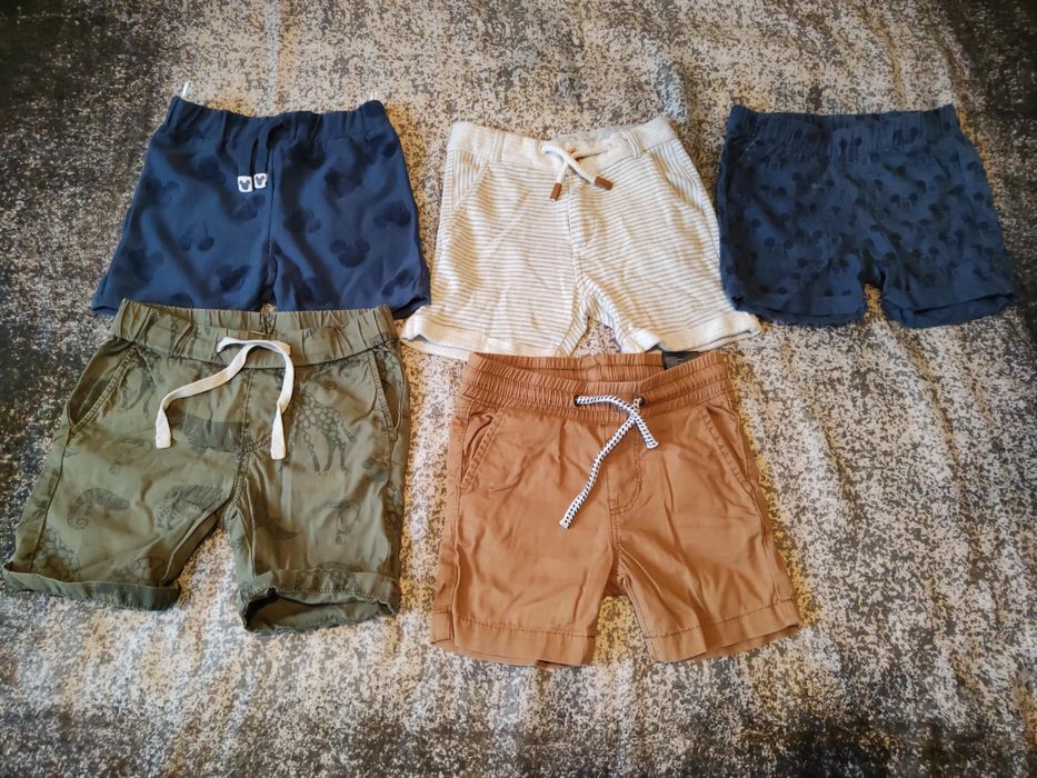 Zestaw spodenek dla chłopca rozmiar 92.