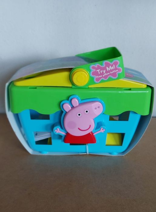 Sorter Peppa Pig 12m+ nauka kształtów