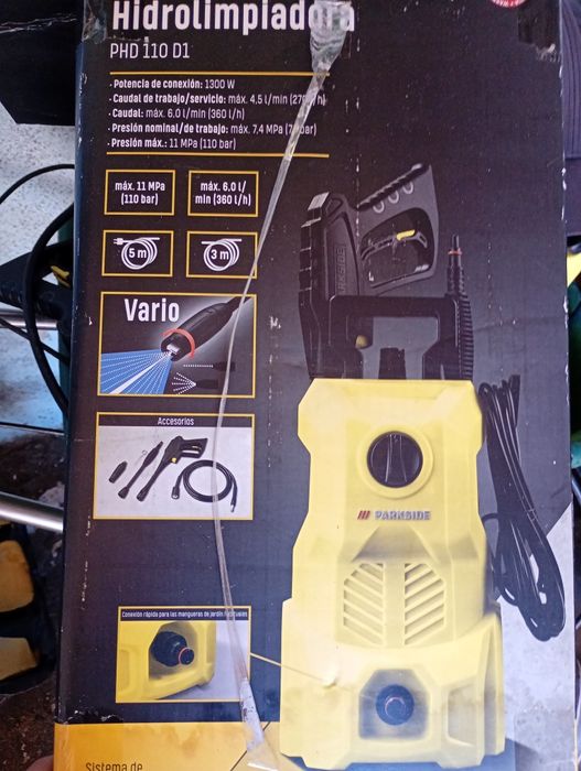 Máquina pressão de água