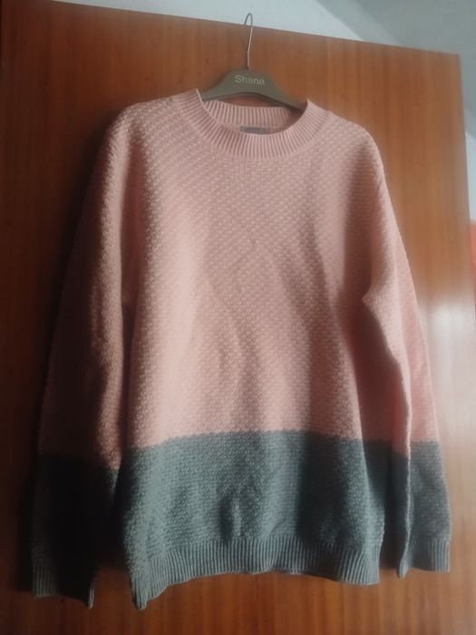 camisolas xl rosa e cinza