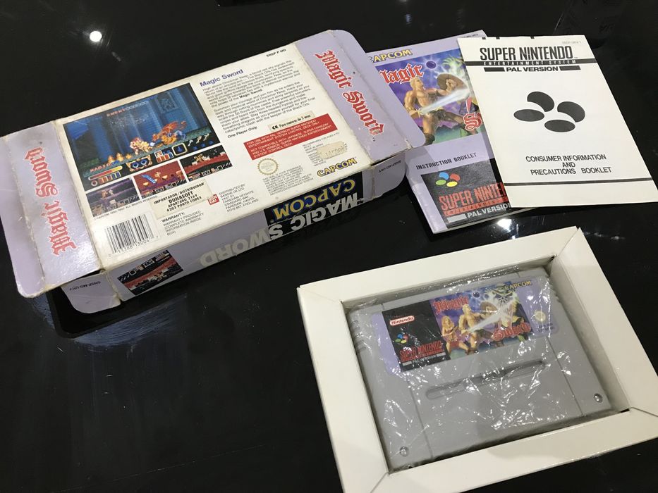 *** Super Nintendo “Magic Sword” do mitica SNES