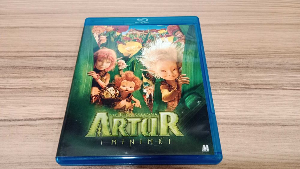 Artur i Minimki blu-ray