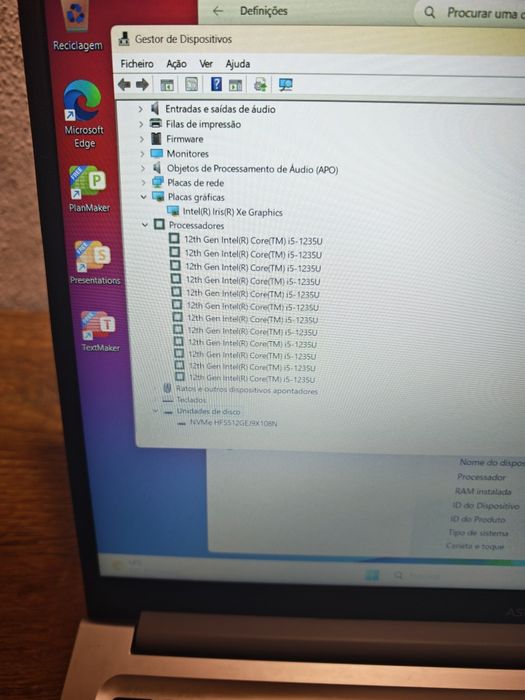 ASUS VivoBook 15 X1504ZA Intel I5-12th Gen 16GB RAM  512GBSSD Win11Hom