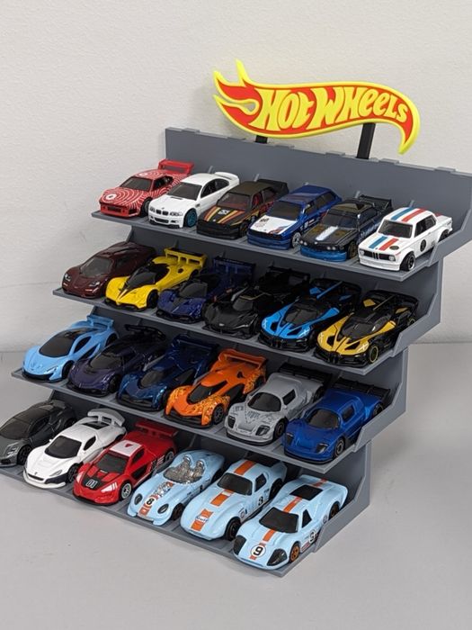 Garagem para carrinhos hotwheels