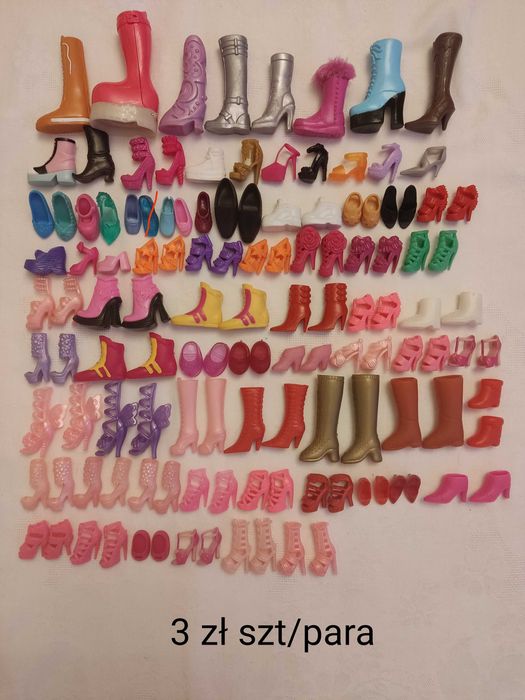 Lalki Barbie buty buciki