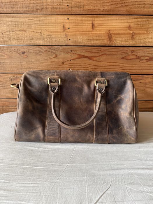 Nowa skórzana torba weekendowa podróżna uniseks Stilord