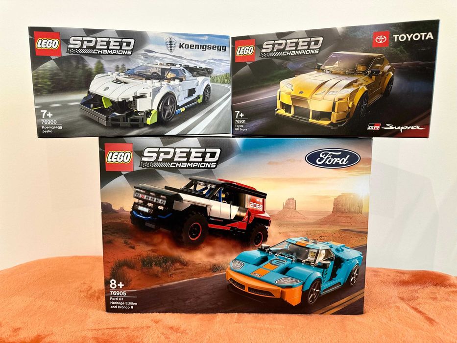 Lego Speed Champions [COMO NOVOS]
