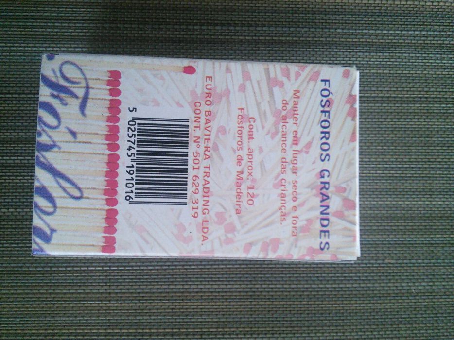 Caixa de fósforos de coleção