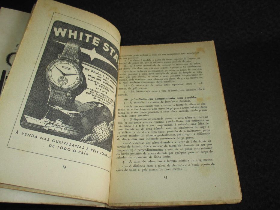 Livro Prontuário do Desportista 1954