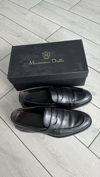 Чоловічі туфлі-лофери massimo dutti