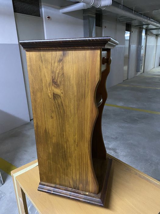 Solid Brown Decorative Side Table64751307845761125