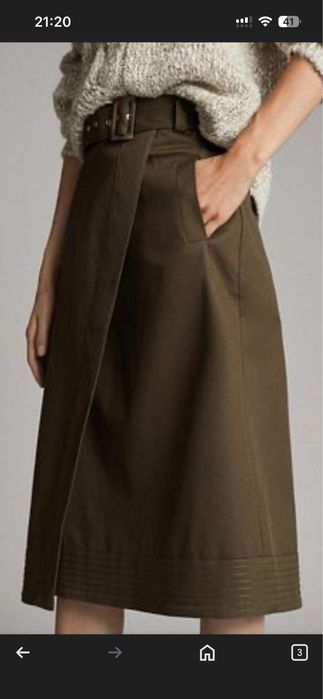 Дві Юбки  спідниці  Massimo Dutti 38 р