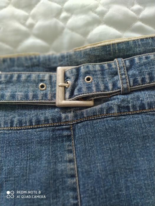 Джинсова жіноча спідниця