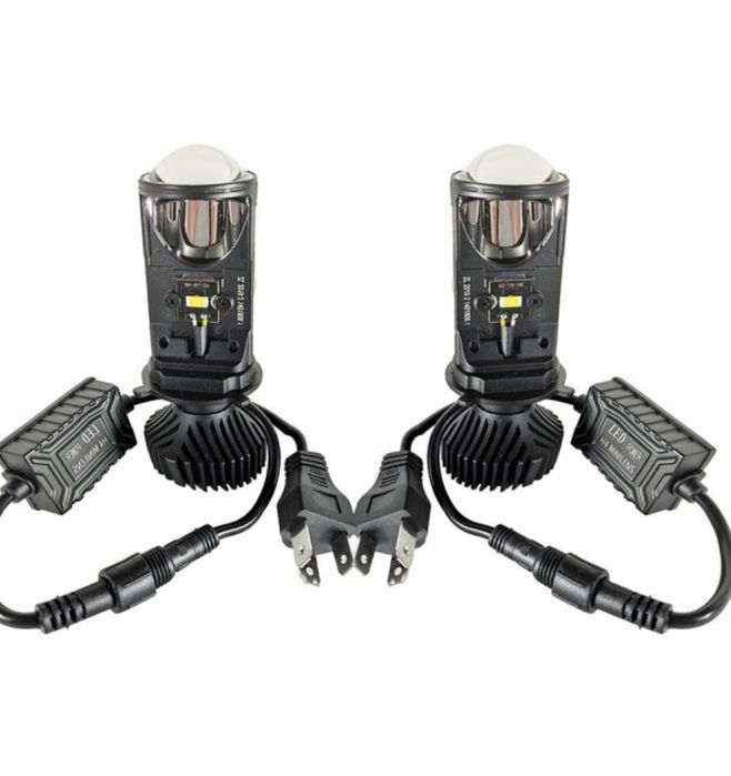 Светодиодные автомобильные лампы Y6D H4 с линзой