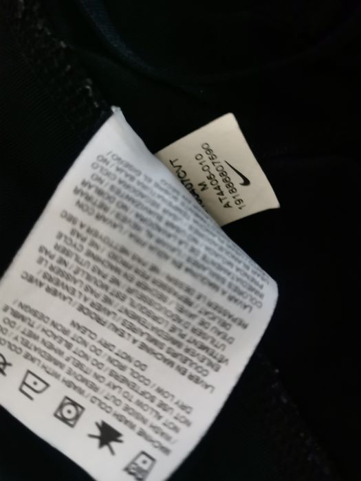 Nike legginsy sportowe damskie logowane długie M