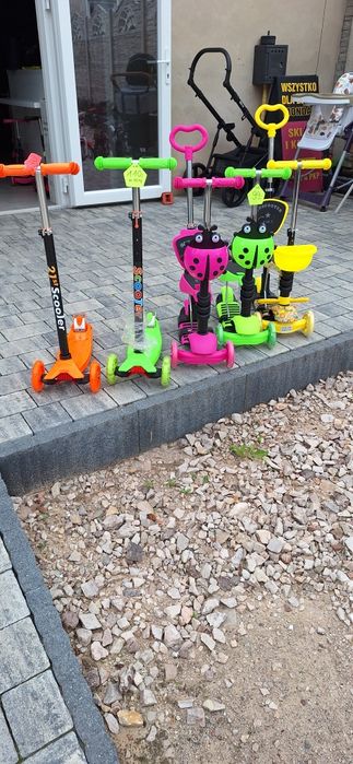 Nowa hulajnoga biedronka, SALON BOBASA Suchedniów ul.Langiewicza 3