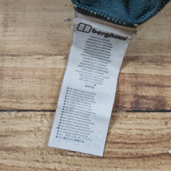 BERGHAUS Polar Męski Half Zip Logowany r. M