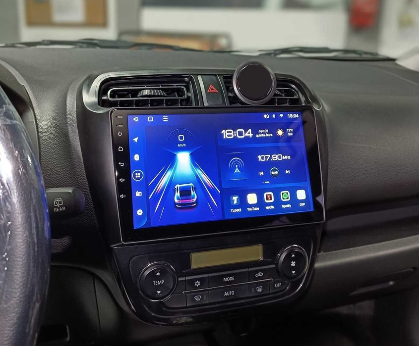 (NOVO) Rádio 2DIN • Mitsubishi SPACE STAR • Android • SpaceStar 4+64GB