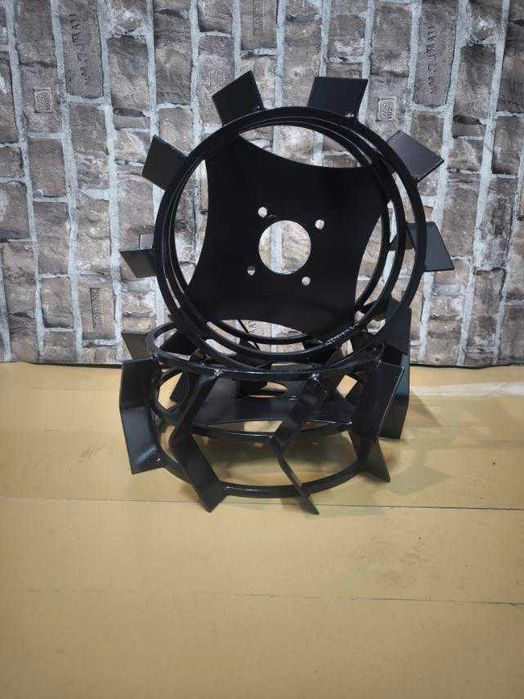 Грунтозачепи, залізні колеса до мотоблока 400\150