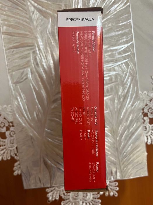 Dekoder Skymaster STB M265 DVB-T2/HEVC/H.265