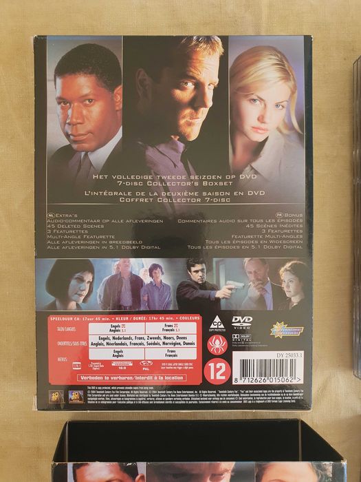 Used DVDs of the TV Series '24 Hours', Seasons 2 and 364553176241793122