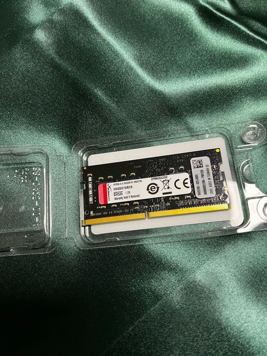 8 чіпів !! DDR4L 8gb Fury hyperx Kingston оперативную память