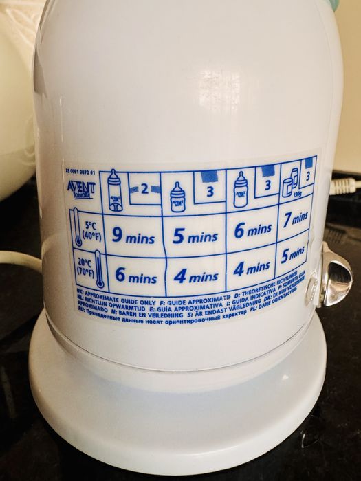 Aquecedor biberao philips