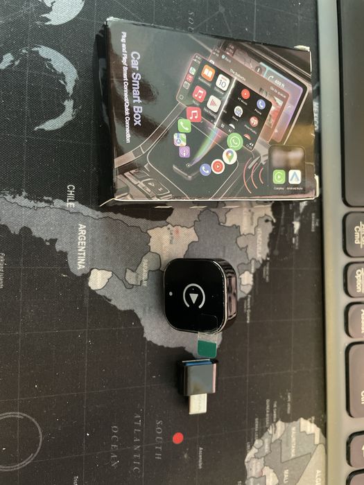 Bezprzewodowy Adapter CarPlay AndroidAuto bluetooth