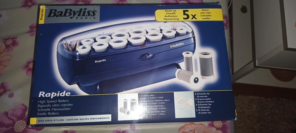 Máquina fazer caracóis Babyliss