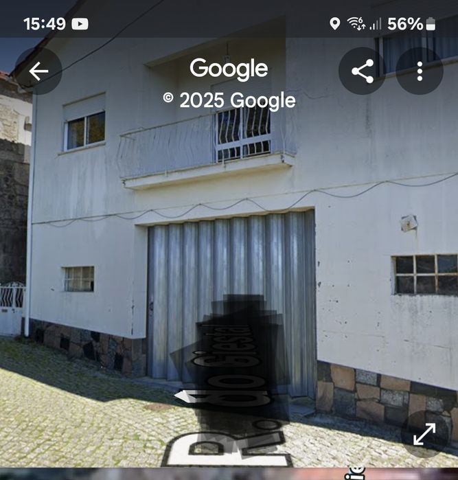 Portão de fole usado