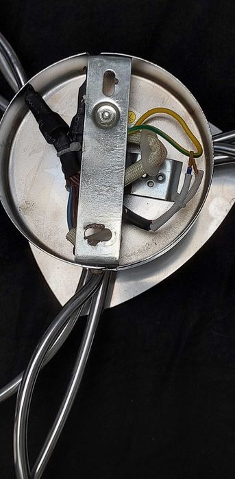 Lampa sufitowa szklana