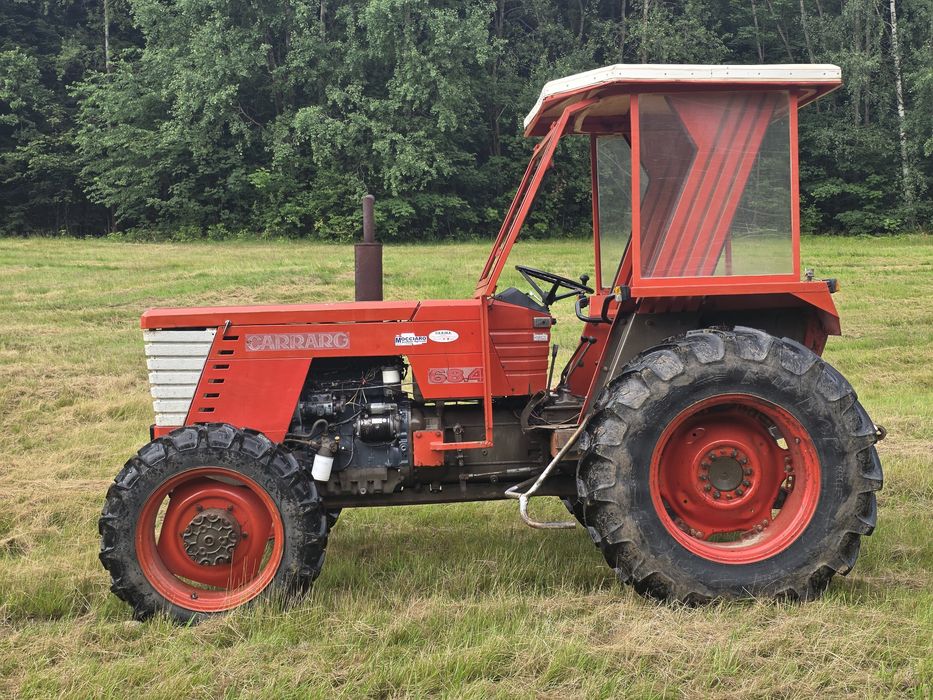 Ciągnik Carraro 68.4 - 70KM, 4 Perkins, Wspomaganie, Hydraulika, Nowe Opony