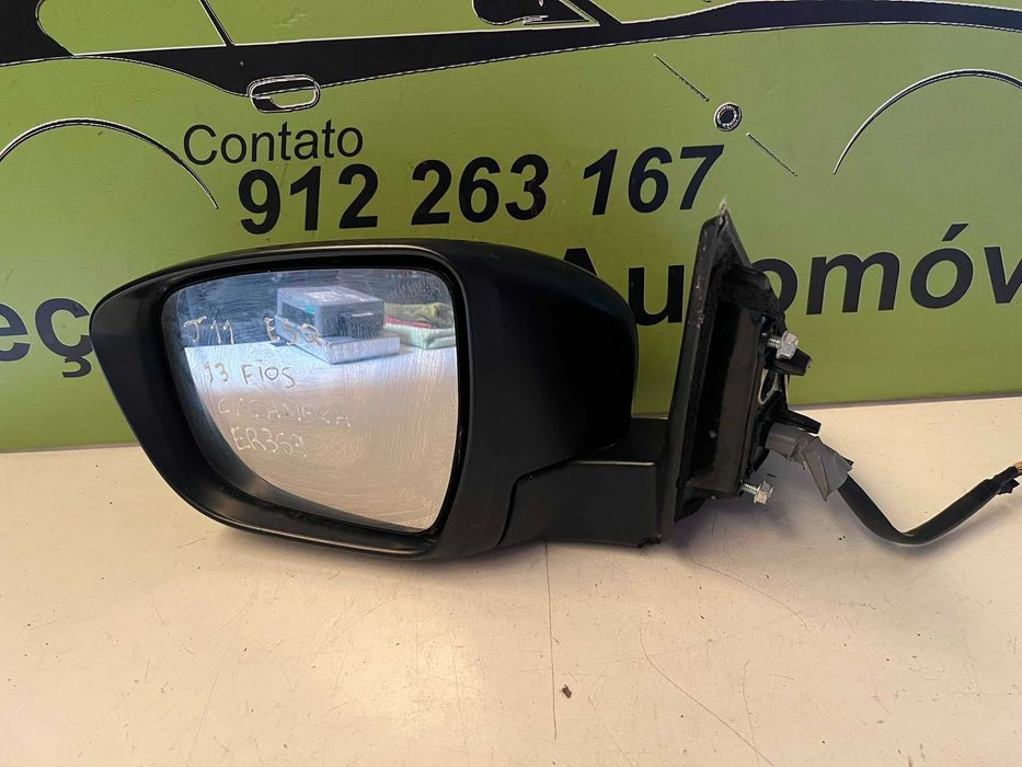 Nissan Qashqai J11 - Retrovisor c/ Camera Direito Esquerdo - ER369