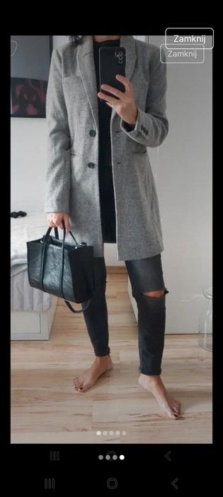 Torebka czarna pull and bear