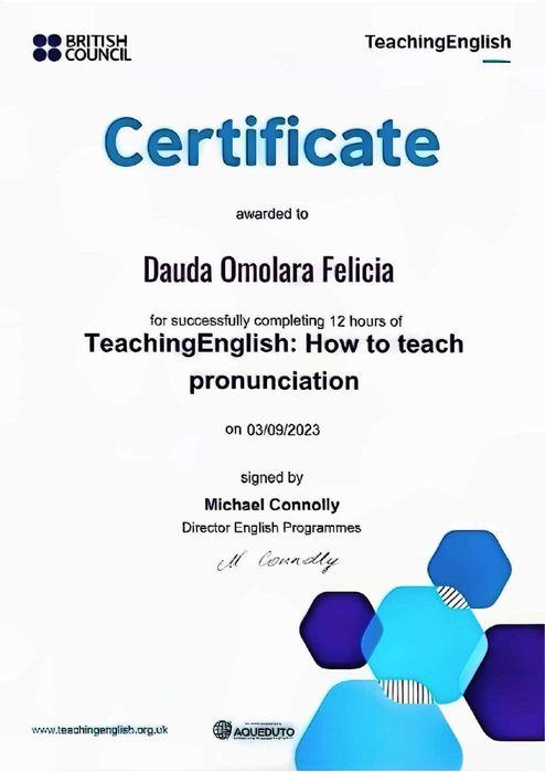 Aulas particulares de inglês com falante nativo (online)