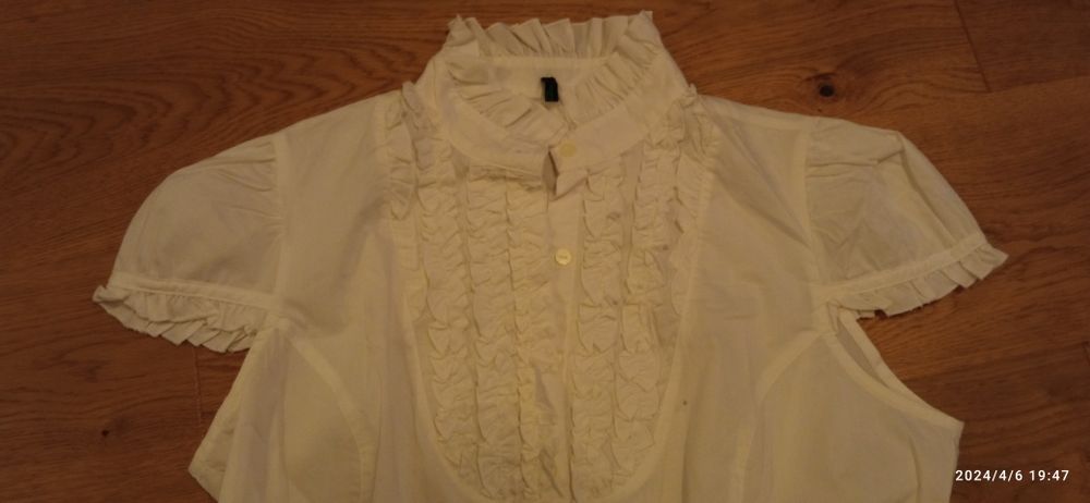 Biała bluzka Benetton  rozmiar S