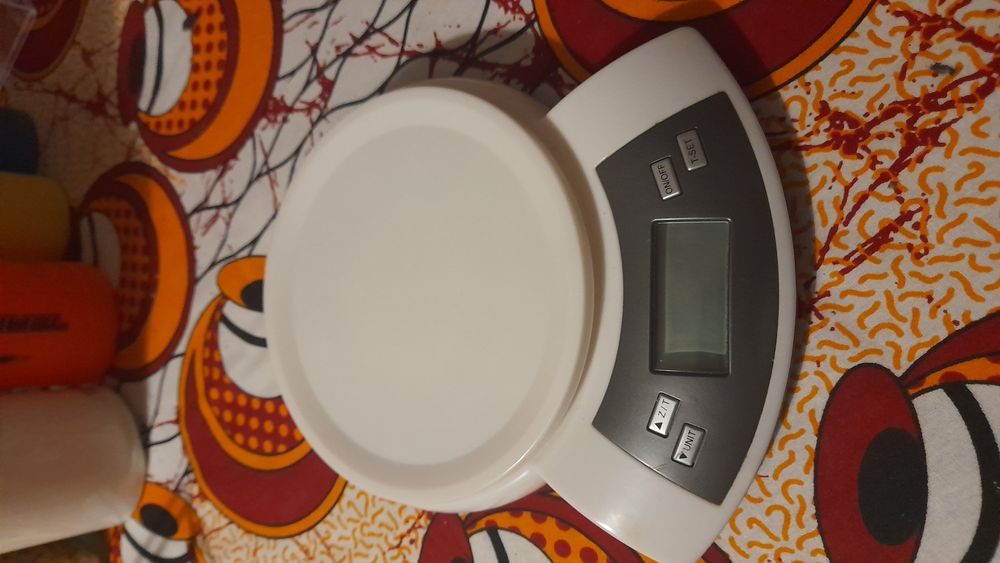 Balança de cozinha com visor digital