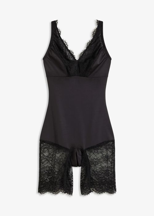 B.P.C. body shape modelujące z koronkowymi nogawkami r.50