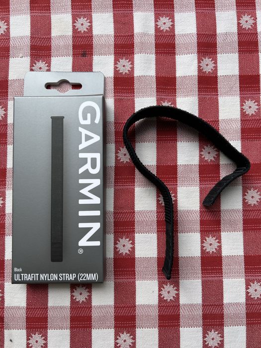 Garmin ultrafit nylon 22mm black