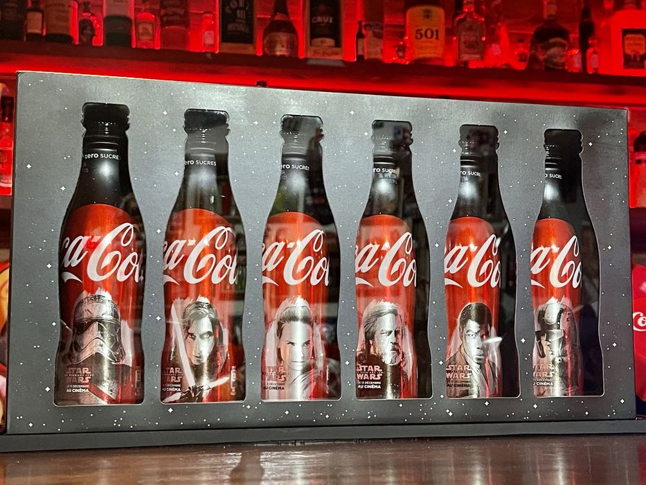 Set stat wars coca-cola novo e embalado