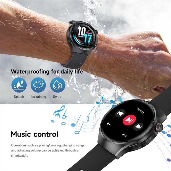 Смарт часы: DT WATCH5 PRO. NFC.GPS.Compass.1000mAh.Barometr