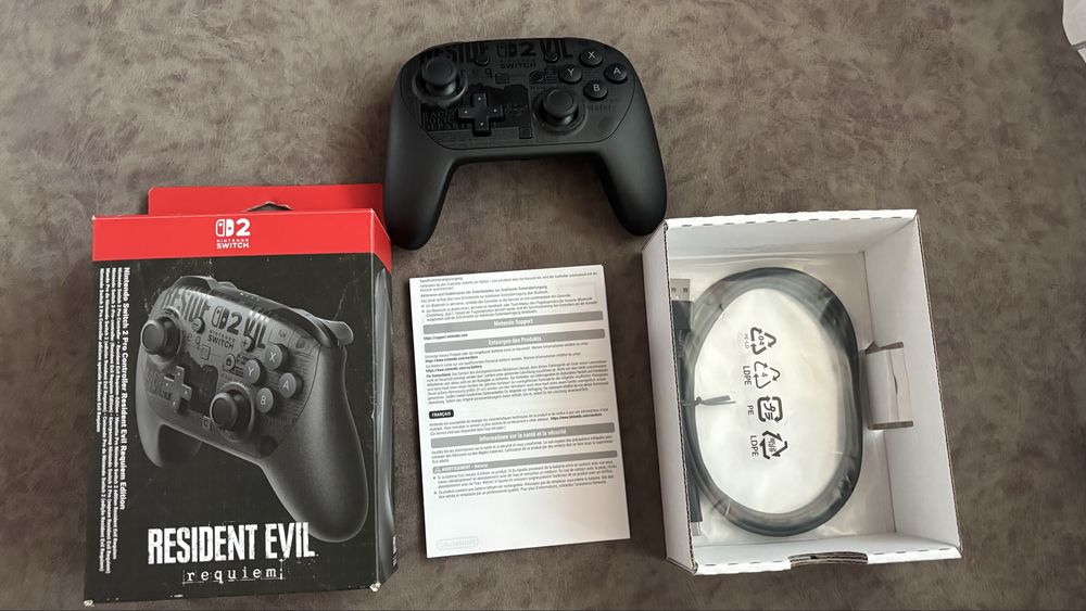 Comando nintendo switch 2 resident evil