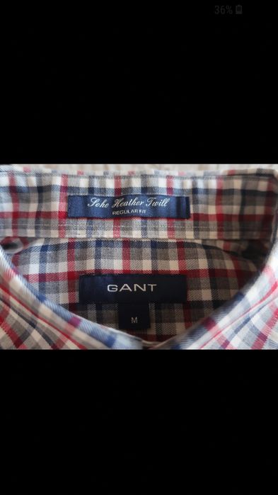 Camisa Gant (nova, 100% algodão, tamanho M)
