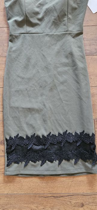 Nowa sukienka midi khaki