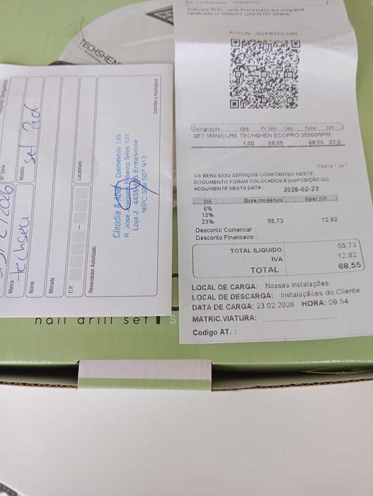 SET PROFISSIONAL MANICURE-TECHSHEN COMPRADO EM FEVEREIRO,COM GARANTIA E SÓ EXPERIMENTADO DUAS VEZES. MUITO BOA COMPRA.