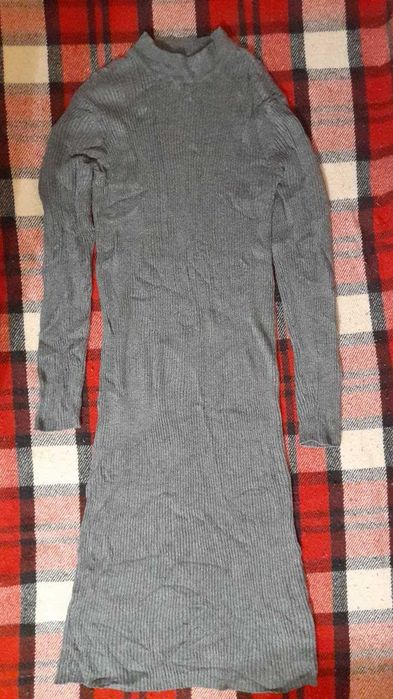 Сіра сукня базова локшина - у наявності