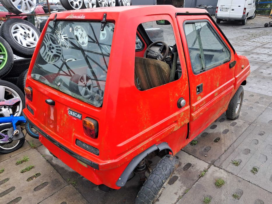 Microcar Grecav Amica 50 na Części Laminat