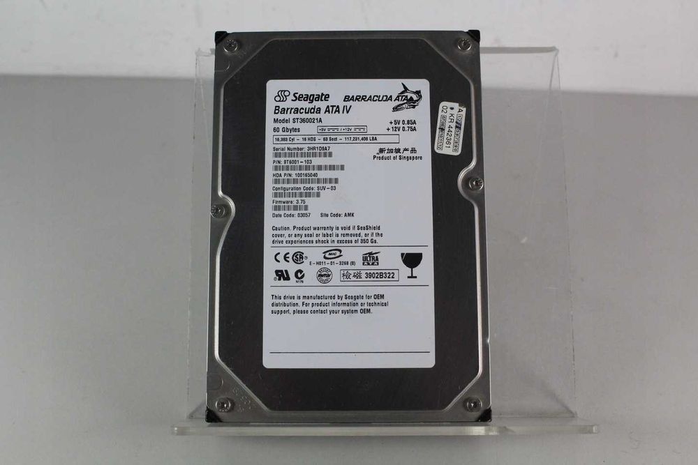 Диск жесткий seagate barracuda ata iv st360021a