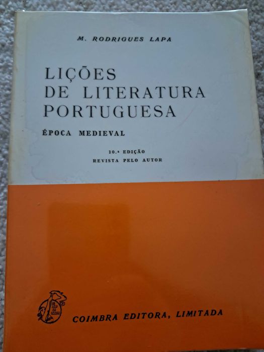 Lições de Literatura Portuguesa