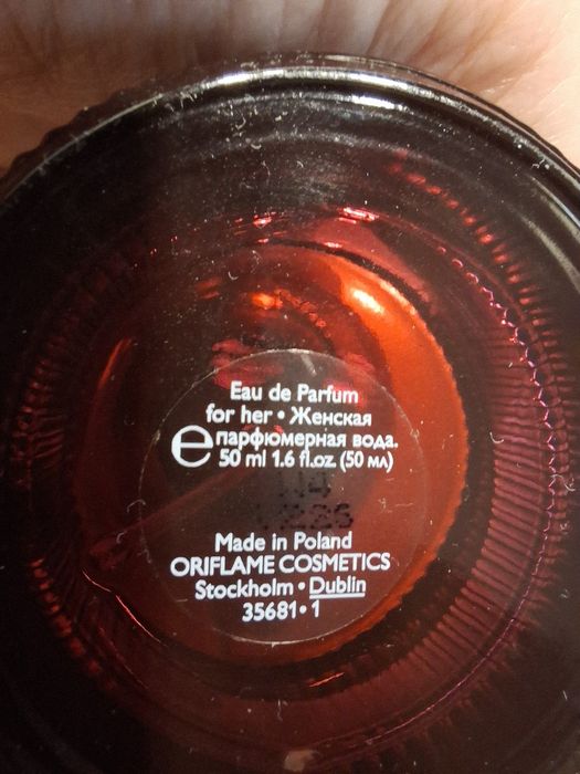 Oriflame Amber Elixir Mystery 50ml z ubytkiem